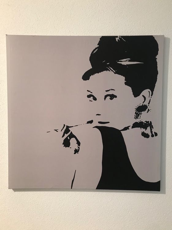 Bild Audrey Hepburn Leinwand