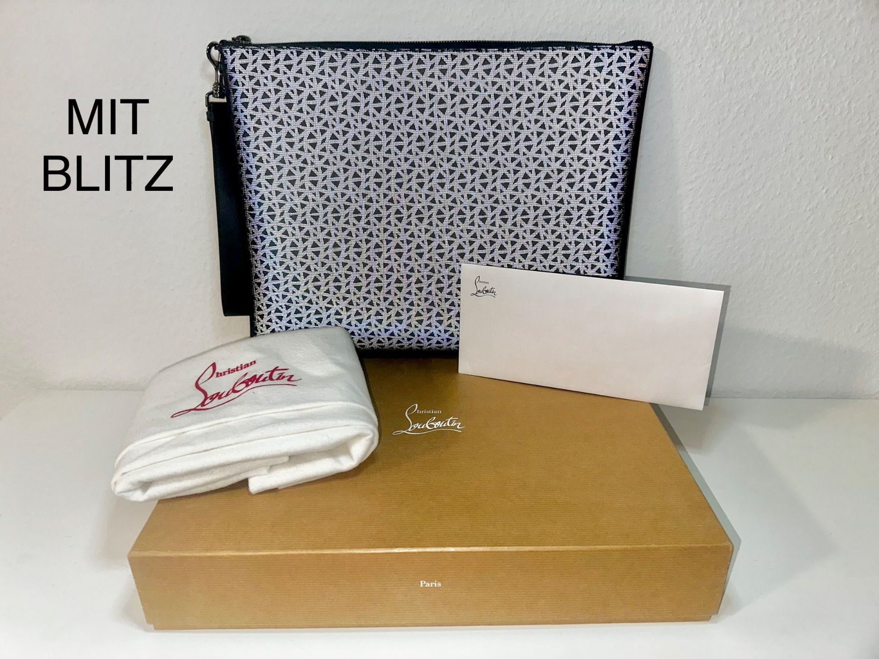 Christian Louboutin Borse: Original Christian Louboutin Peter Pochette – Nuovo e nell'imballaggio originale da Zürich venduto da swizzmember 5