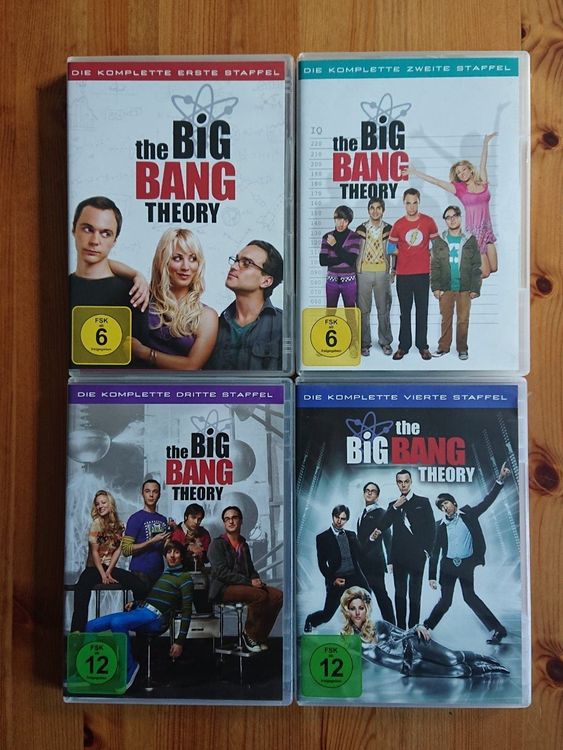 THE BIG BANG THEORY Staffel 1 bis 8   10 auf DVD | Kaufen auf Ricardo