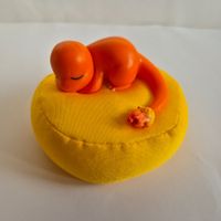 Pokemon Sammelfigur - Sleeping Glumanda - MER