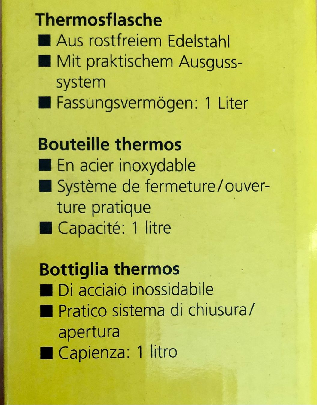 Thermos Trinkflaschen & Thermosflaschen: Thermos Thermoflasche 1 L neu – Neu (gemäss Beschreibung) aus Zuchwil von Yerba_Mate_Schweiz 6