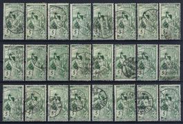 1900 U.P.U. gute und saubere Werte gest.