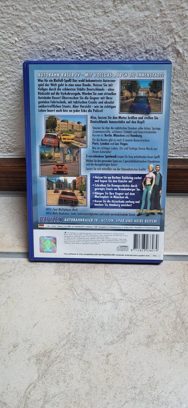 Sony Giochi: PS2 - Autobahn Raser IV – Usato da Münsingen venduto da Heroism2010 1