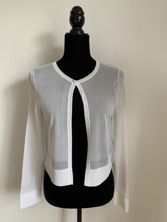 Saks Fifth Avenue: Hauchzartes weisses Jäcklein, S