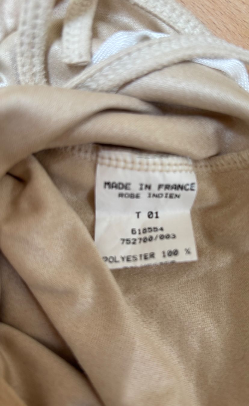 Vestiti: Kleid - Wildleder Imitat - hell beige - Grösse T1 – Usato da Zofingen venduto da Justizia_01 3