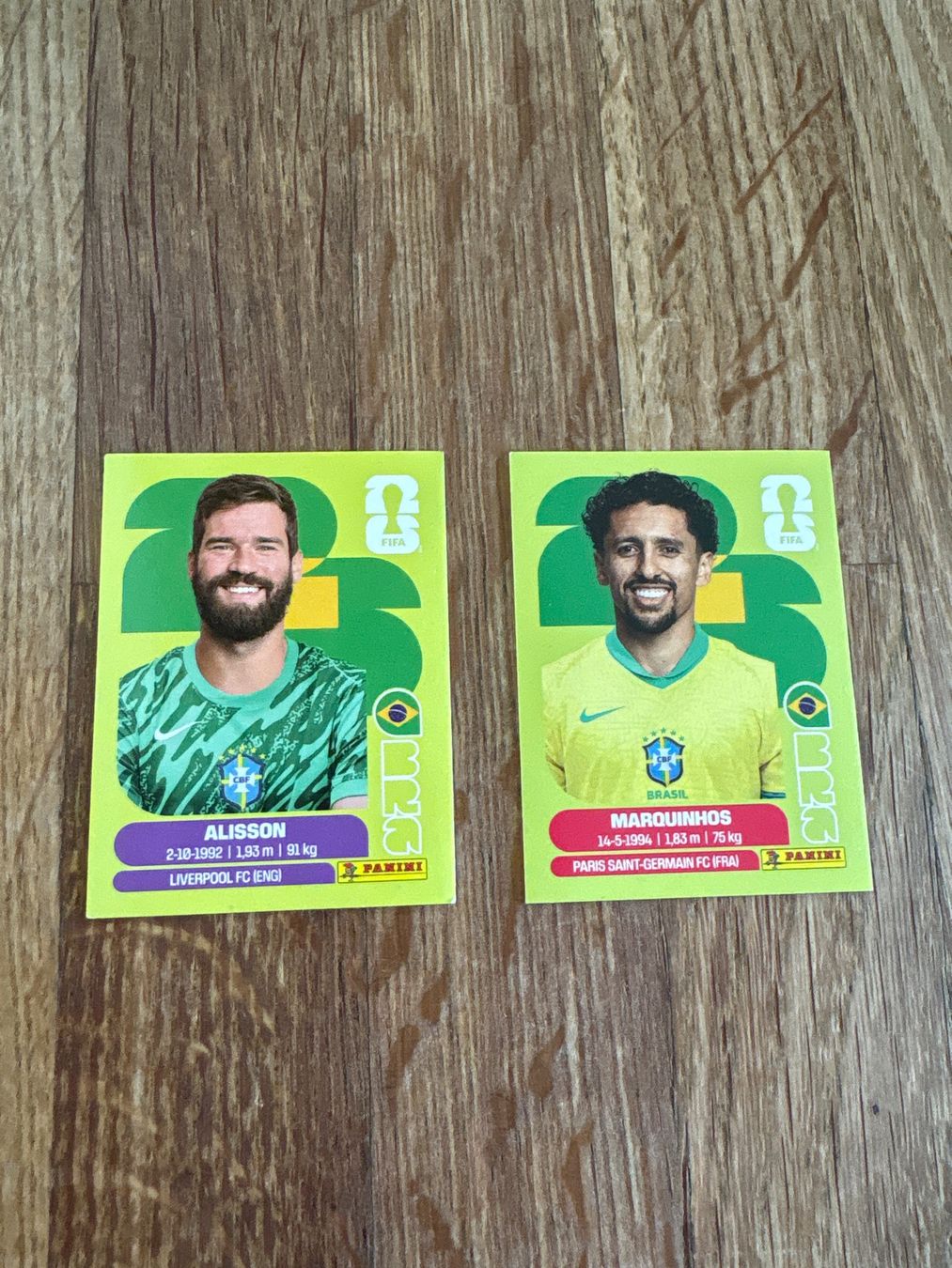 Panini Carte collezionabili: Panini WM Sticker 2026 BRA2 und BRA4 – Nuovo (secondo la descrizione) da Diessenhofen venduto da Fluempel