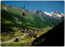 Zinal - Luftseilbahn Sorebois