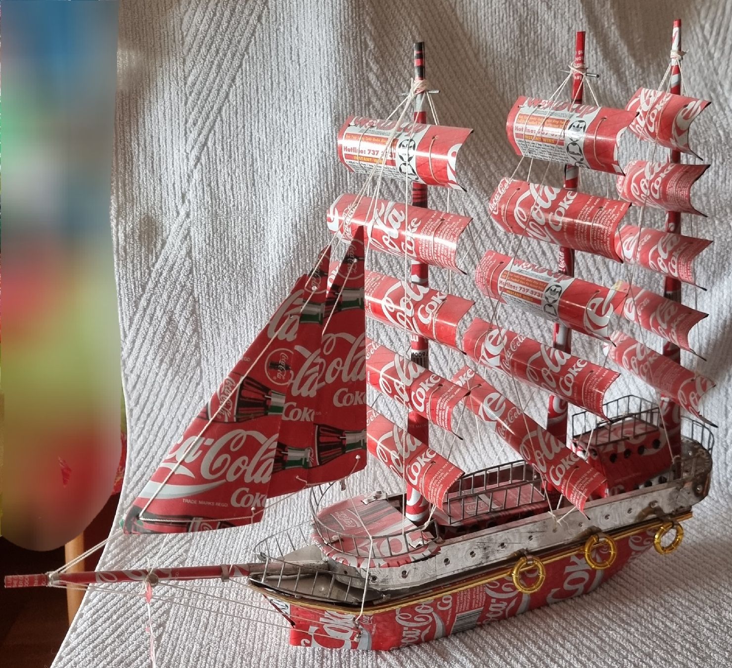 Coca-Cola Alle Dekorationen: Coca Cola Schiff – Gebraucht aus Luzern von Luzern_Energy 2