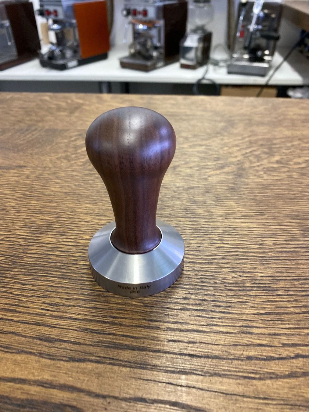 Macchine per caffè & Macchine per espresso: Nussbaumholz Tamper 58mm – Nuovo e nell'imballaggio originale da Oberbüren venduto da Olympia9245 1