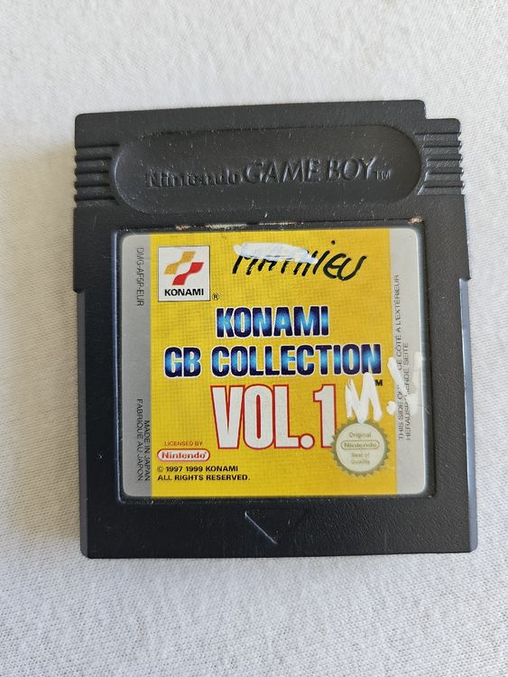 Konami GB Collection Vol.1 - Jeu Gameboy / Gameboy Advance - Action-Aventure