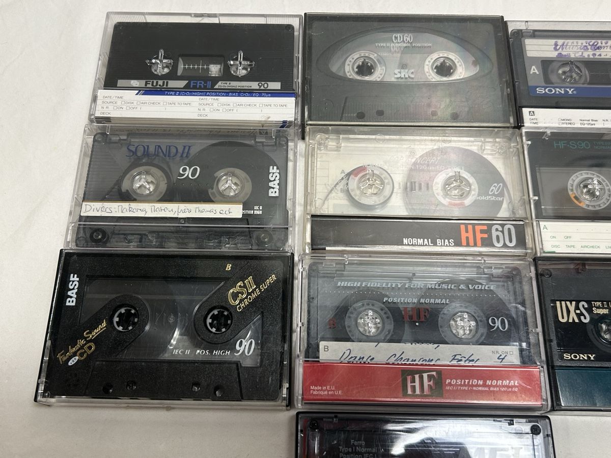 Kompaktkassetten: Cassettes audio Sony BASF divers  – Gebraucht aus Geneve von Fil1997 2