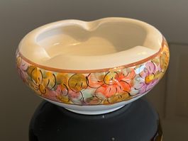 🌸 Cendrier Italien Années 60 Peint Main – Pièce Unique