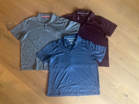 3 Haggar Poloshirts Gr. XL Herren