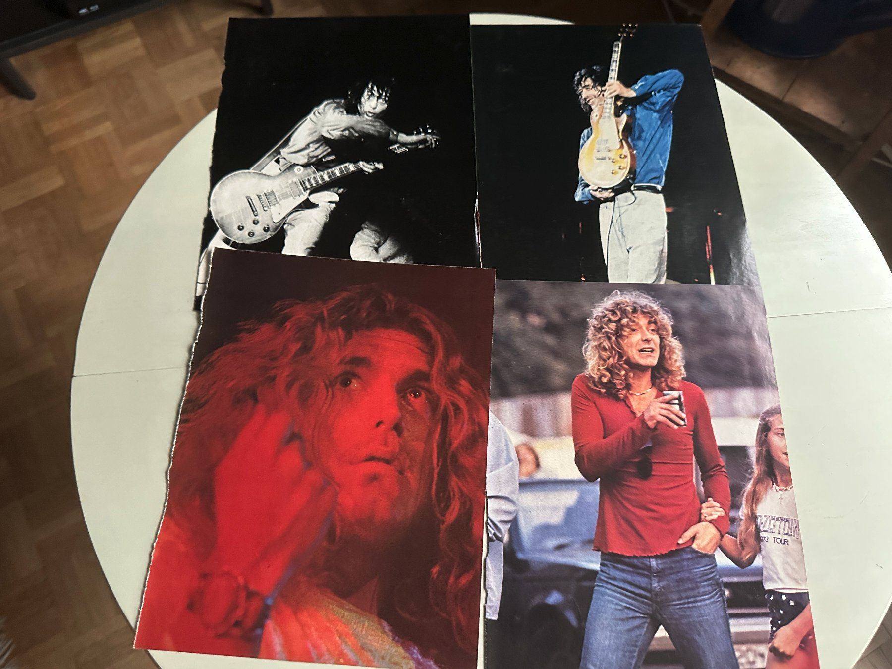 Riviste & Magazine: LED ZEPPELIN  rare original Poster + Berichte 70's PAGE PLAN – Usato da Basel venduto da Partridge 3