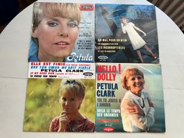 PETULA CLARK original EP's Single aus Frankreich 60's !