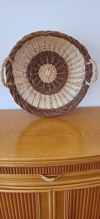 Altro per la casa: Glaneuse -panier osier bicolore – Usato da St-Sulpice VD venduto da zio_66vc 1
