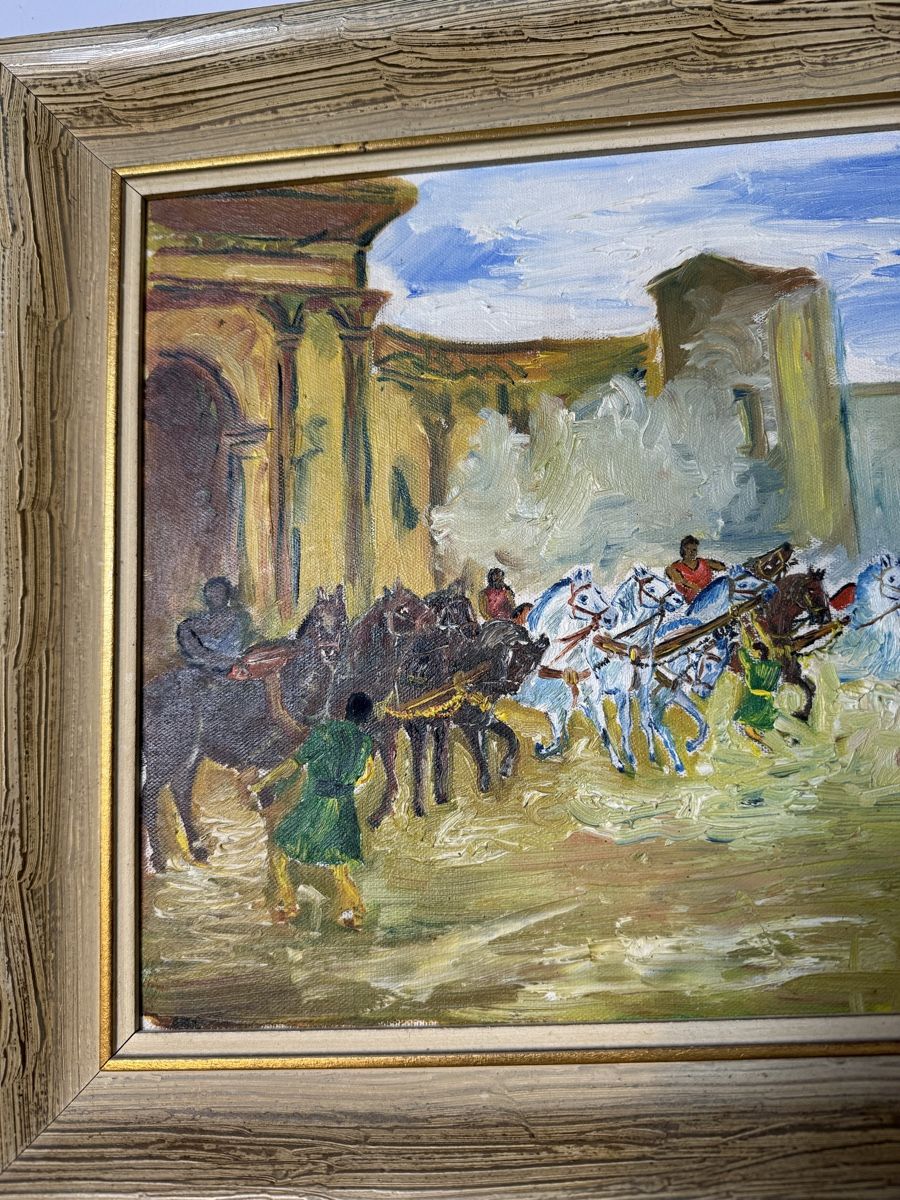 Gemälde: Gemälde W. Ehrismann 34x44 cm   B 52# – Gebraucht aus Grenchen von swiss.antiques 2
