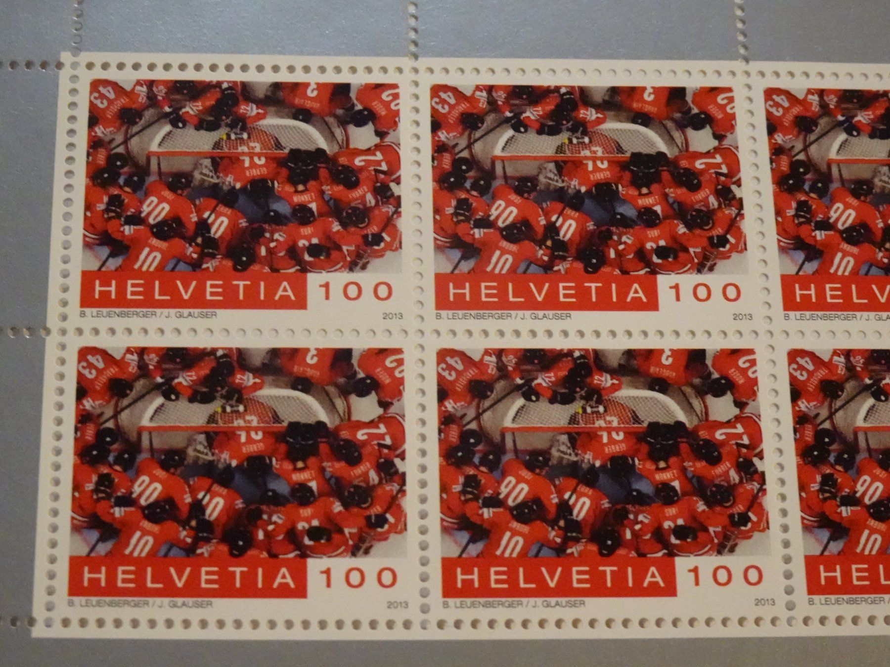 Tutti i francobolli: 2013, KLEINBOGEN IIHF ICE HOCKEY, POSTFRISCH – Nuovo (secondo la descrizione) da Eschenbach SG venduto da eDaisy 1