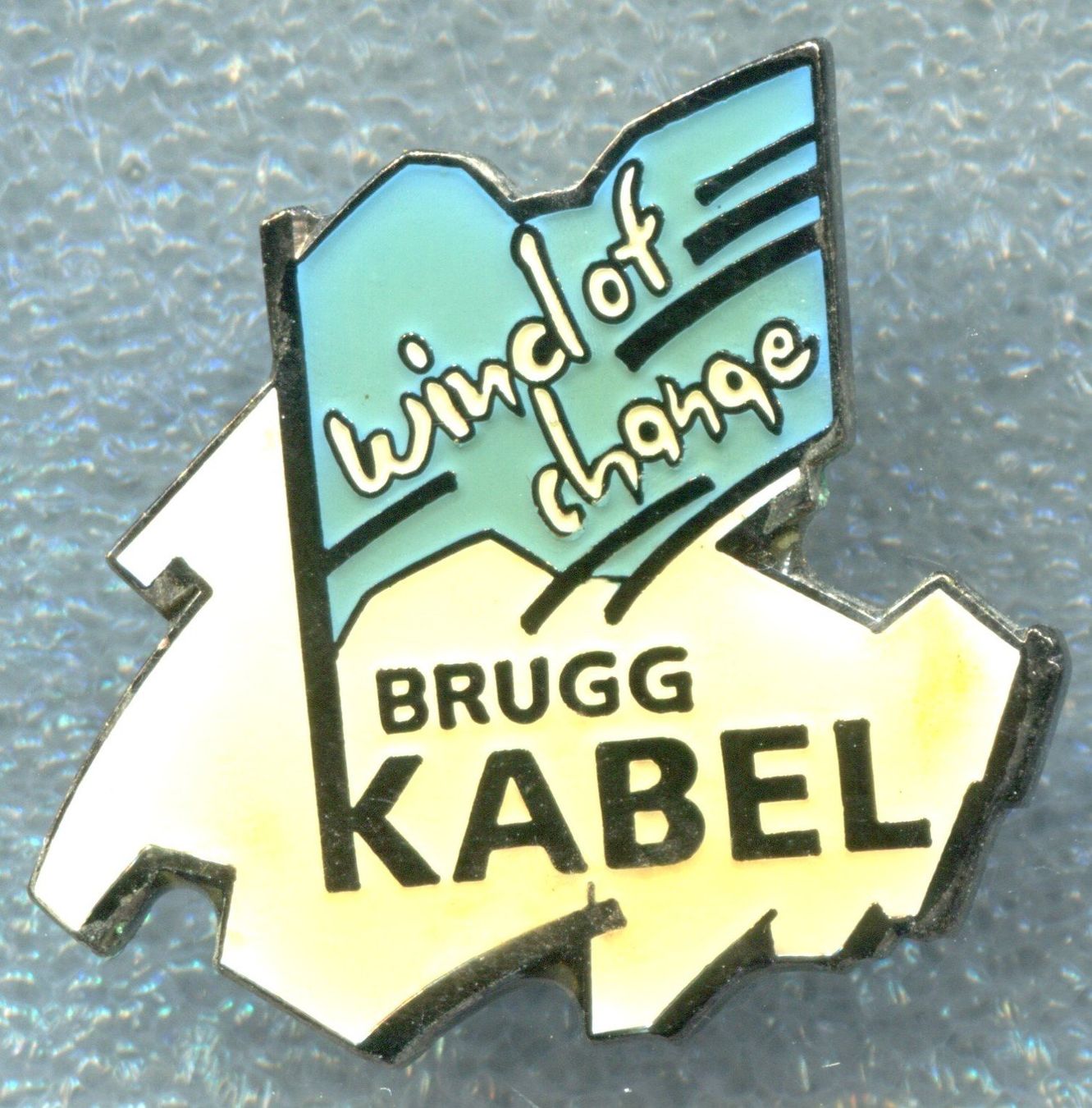 Placchette & Badge: BRUGG KABEL  blau – Usato da Winterthur venduto da Sammleroase