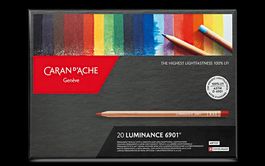 CARAN D'ACHE Etui 20 Farben LUMINANCE 6901®