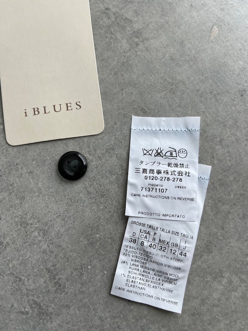 Pantaloni: IBLUES Hose schwarz Gr. 38 – Usato da Zollikofen venduto da spunk65 8