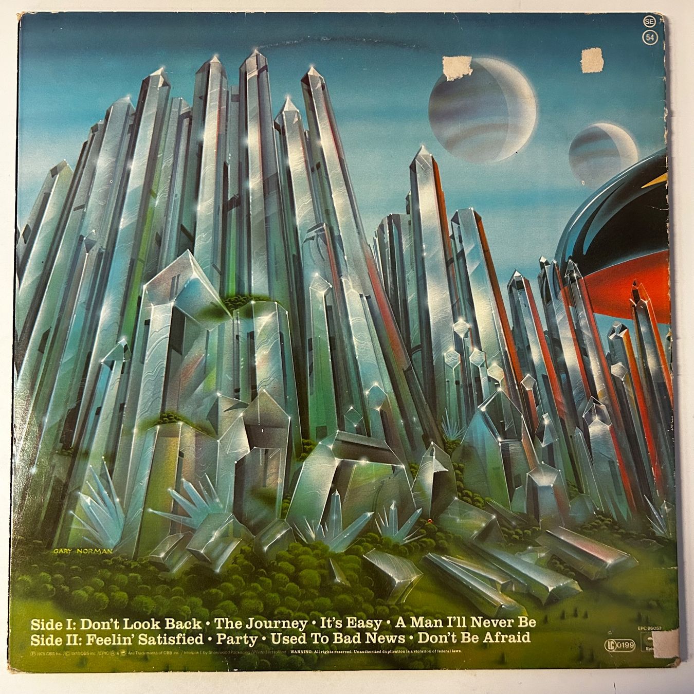 Dischi in vinile: Boston - Don't Look Back, Vinyl LP – Usato da Aesch BL venduto da BernisFlomi 1