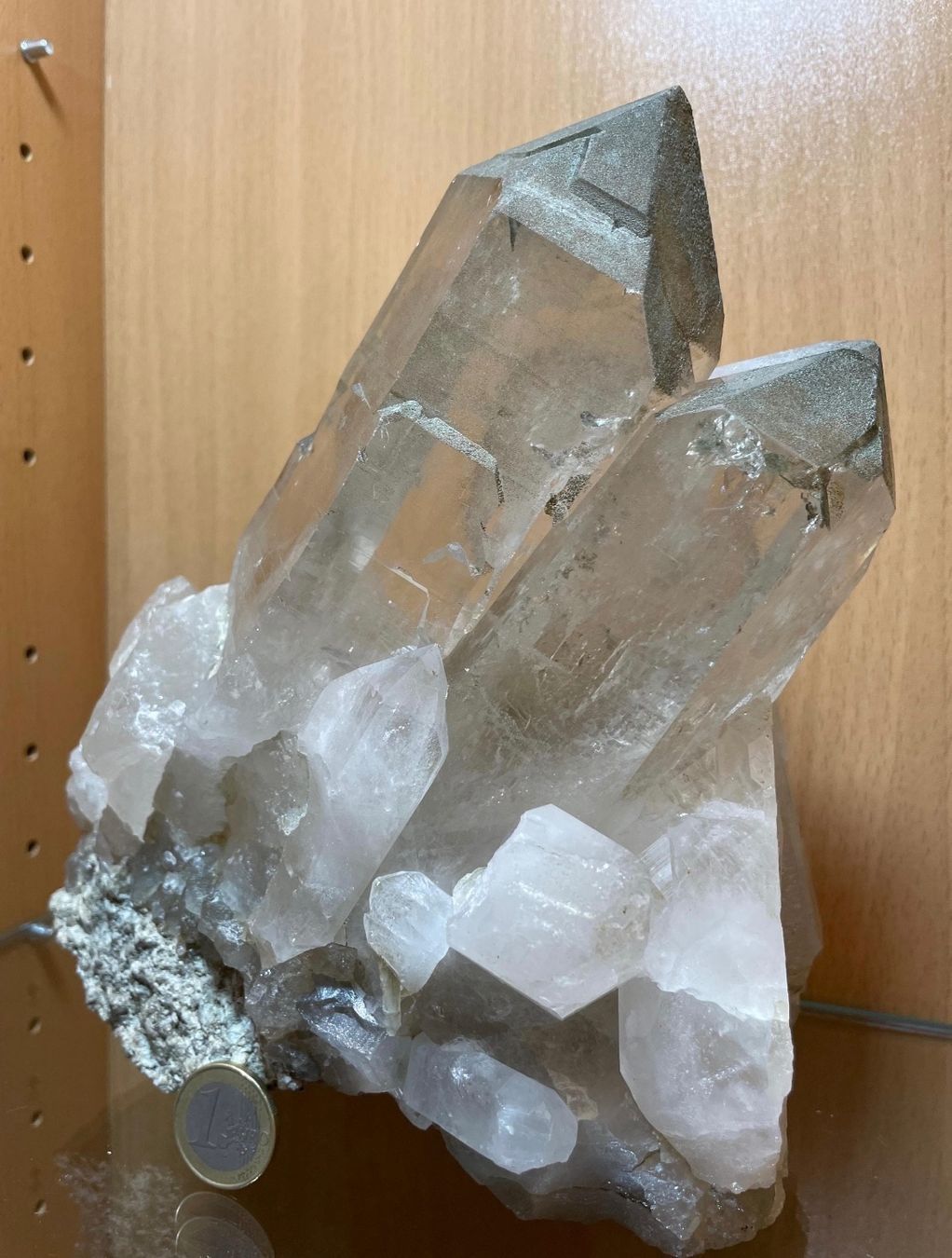 Minerali & Pietre curative: Bergkristall Chlorite in Matrix Granit – Usato da Genève venduto da qua_q7kb 1