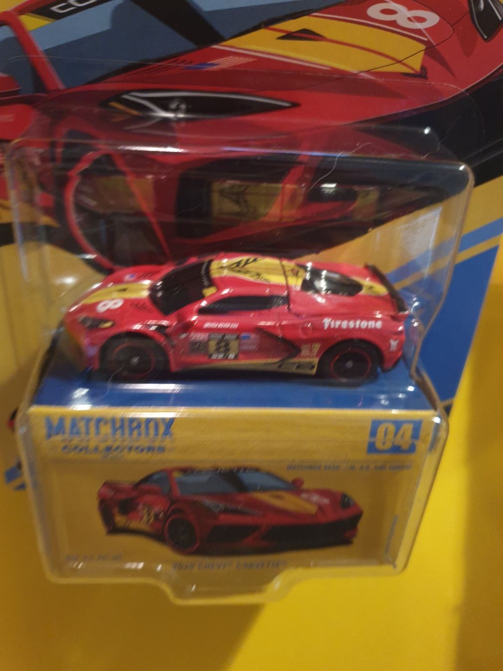 Matchbox Modellini d'auto: Matchbox 2020 CHEVY CORVETTE – Nuovo e nell'imballaggio originale da Oftringen venduto da Rotor 2