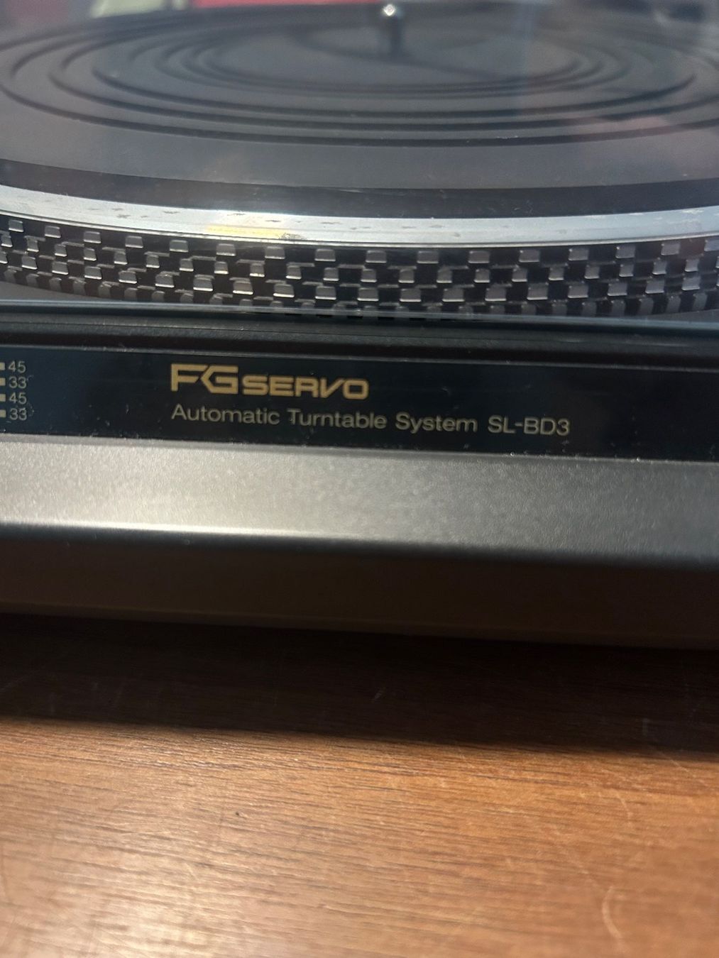 Technics Giradischi: Defekter Technics Plattenspieler FG-servo SL-BD3 – Usato da Bern venduto da P-Lina 3