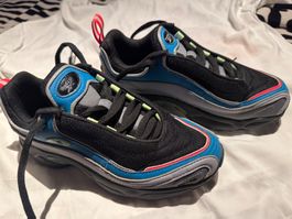 Reebok Daytona DMX Sneakers Schwarz/blau/rot  wie NEU Gr 36