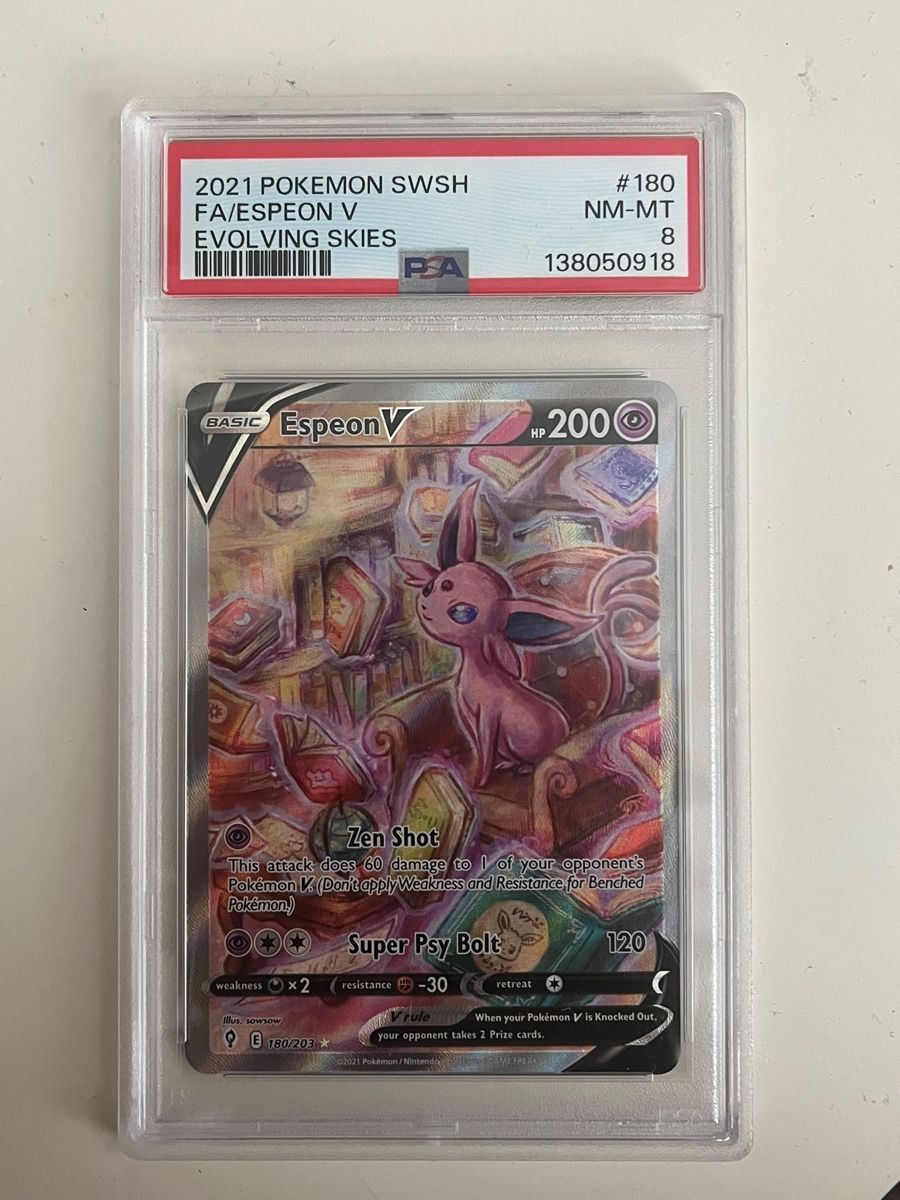 Pokémon Sammelbilder & Trading cards: Psiana V 180/203 Evolving Skies ENG – Neu (gemäss Beschreibung) aus Samstagern von Sanox