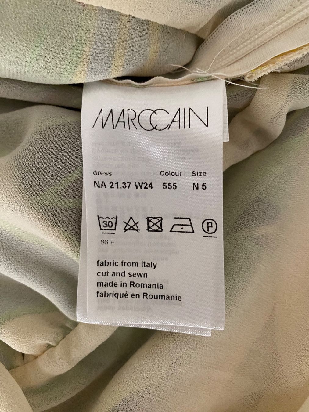 Marc Cain Vestiti: Marc Cain Kleid Gr.5 LP 460.- – Nuovo (secondo la descrizione) da Buchs-ZH venduto da Frauenkleidermarkt 7