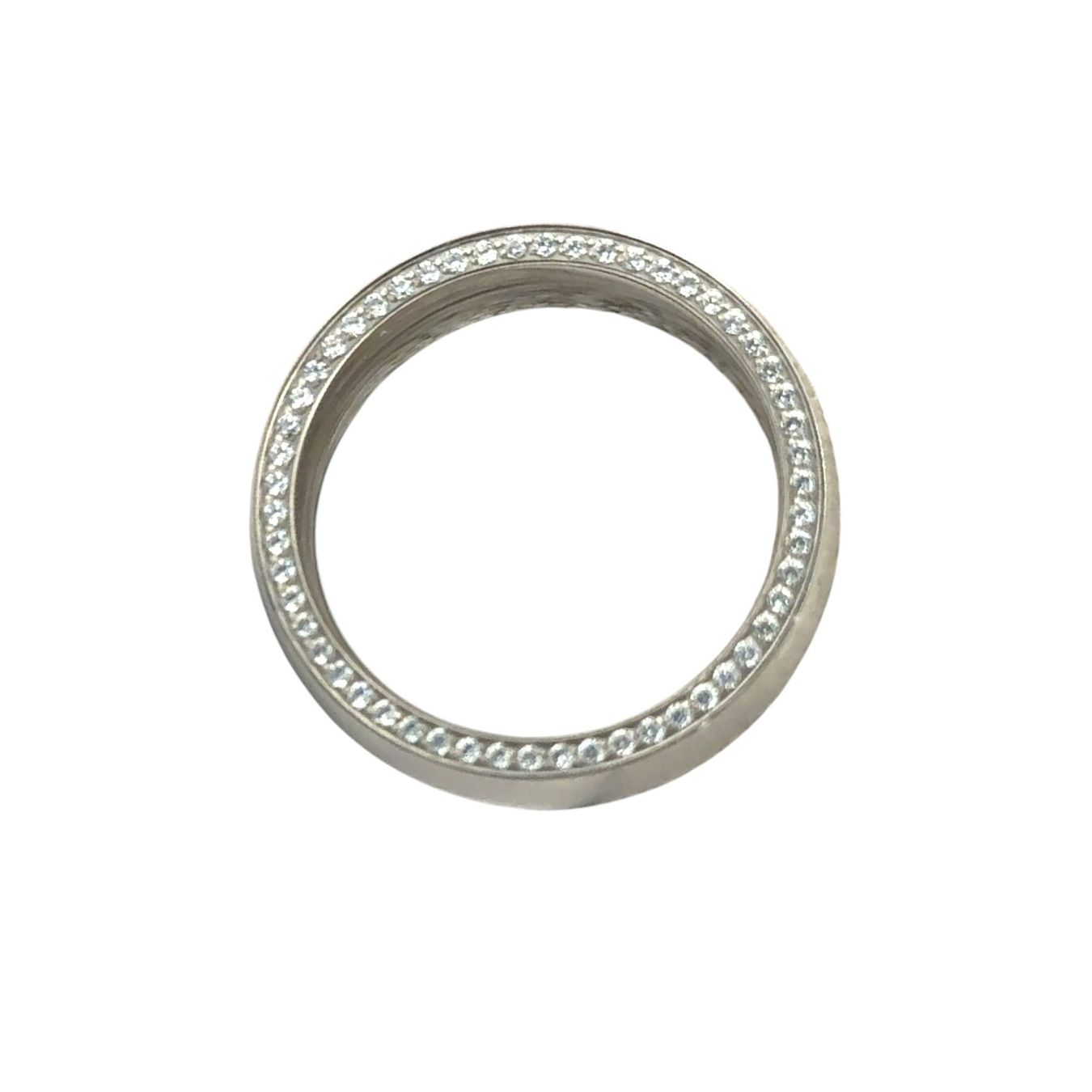 Olga Ribler Ringe: 6 mm breiter Ring Titanium mit Zirkonia Grösse 56 – Neu (gemäss Beschreibung) aus Luzern von Schmuckoutlet 4