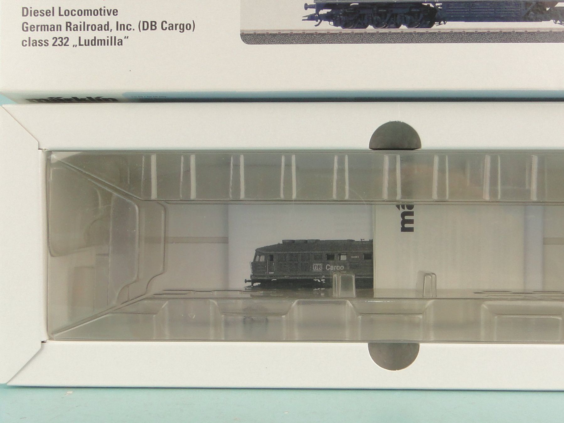Märklin Modellini di ferrovie: Märklin leerer Karton Ludmilla – Usato da Bülach venduto da cann11 1