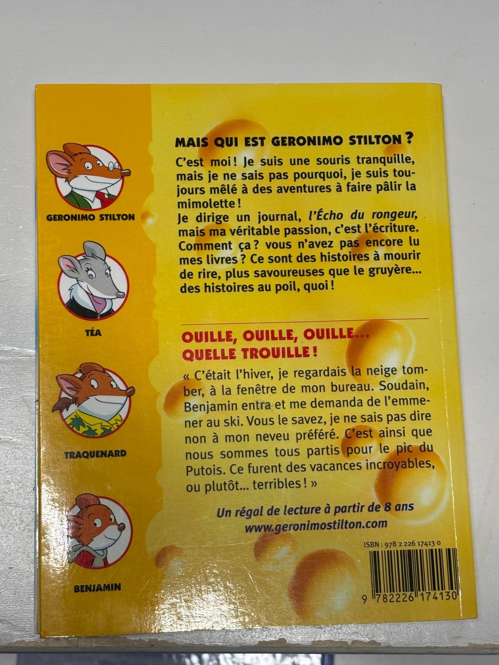 Bücher: Livre Geronimo Stilton - Quelle Trouille – Gebraucht aus Salvenach von gwenwywar 1