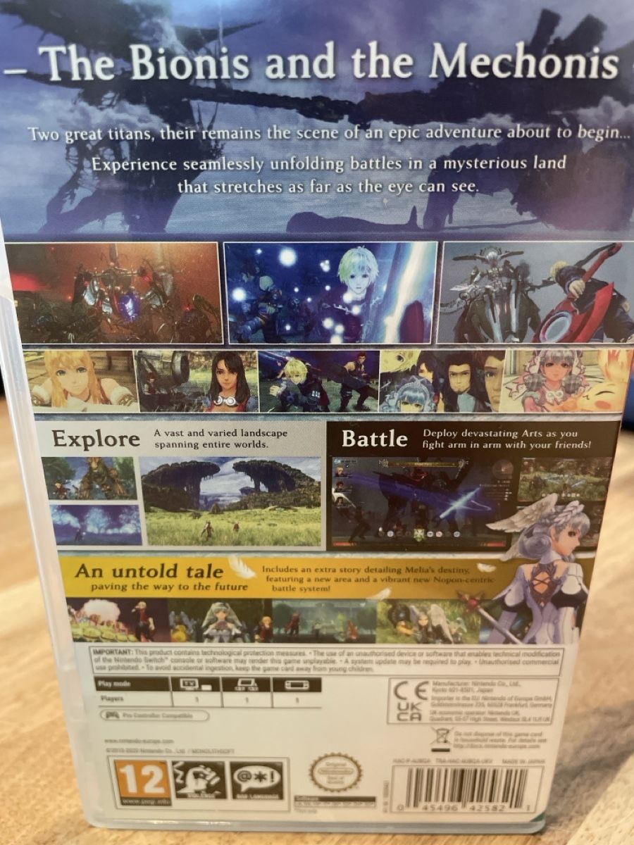 Nintendo Giochi: Xenoblade Chronicles Definitive Edition Switch Spiel – Usato da Erlinsbach venduto da Clodot 1