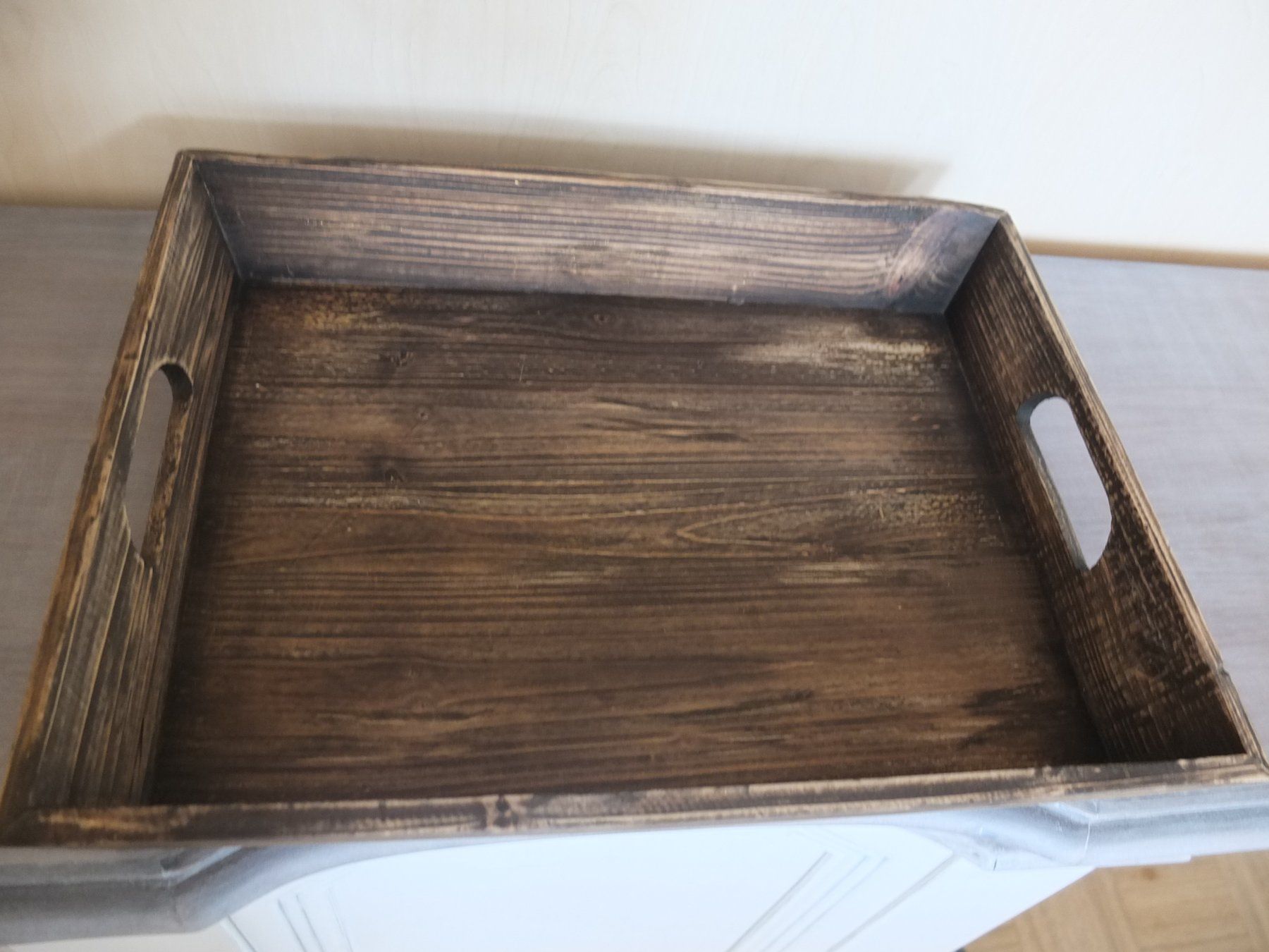 Piatti di portata: Tablett aus Holz Vintage – Usato da St. Margrethen SG venduto da Profitboerse 2