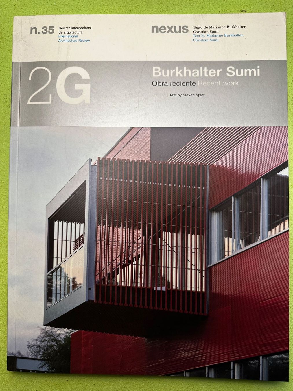 Zeitschriften & Magazine: 2G n.35: Burkhalter Sumi. Obra reciente. Recent work. 2005 – Gebraucht aus Zürich von allp