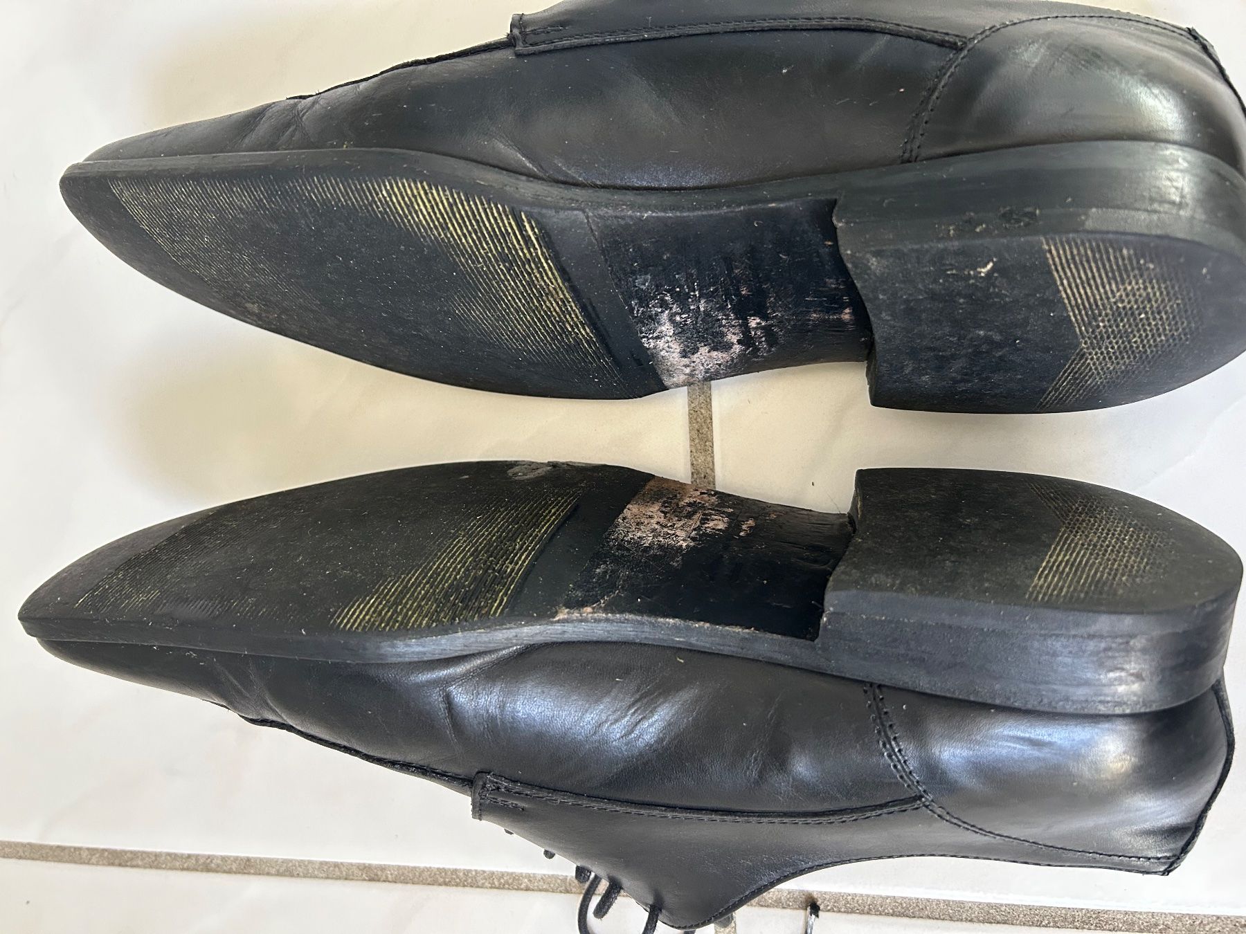 Herrenschuhe: Herren Schuhe schwarz von Walder, Leder – Gebraucht aus Gutenswil von walker60 4