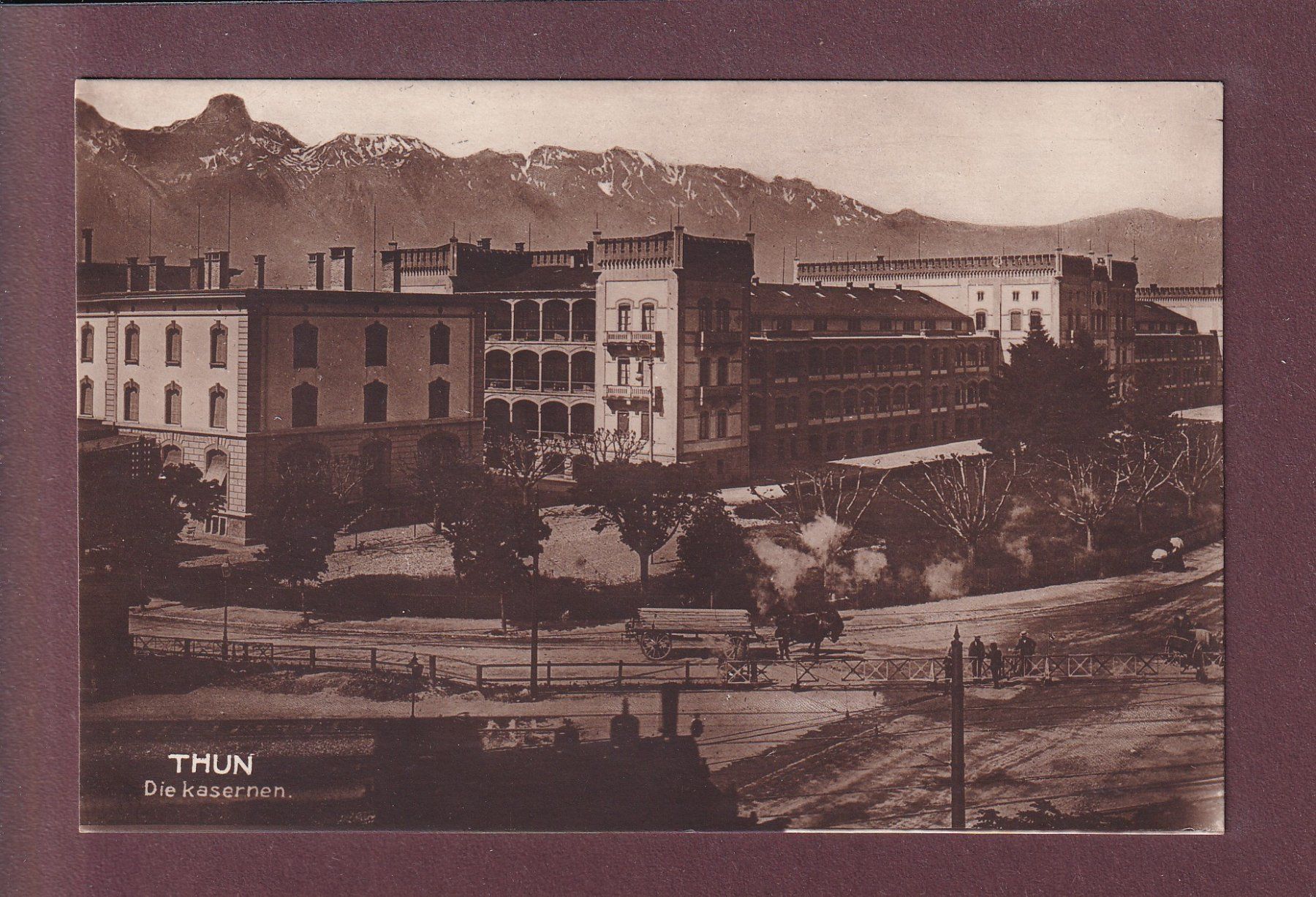 Cartes postales: THUN - Kaserne - 1922 – D'occasion à Pully par nicecards