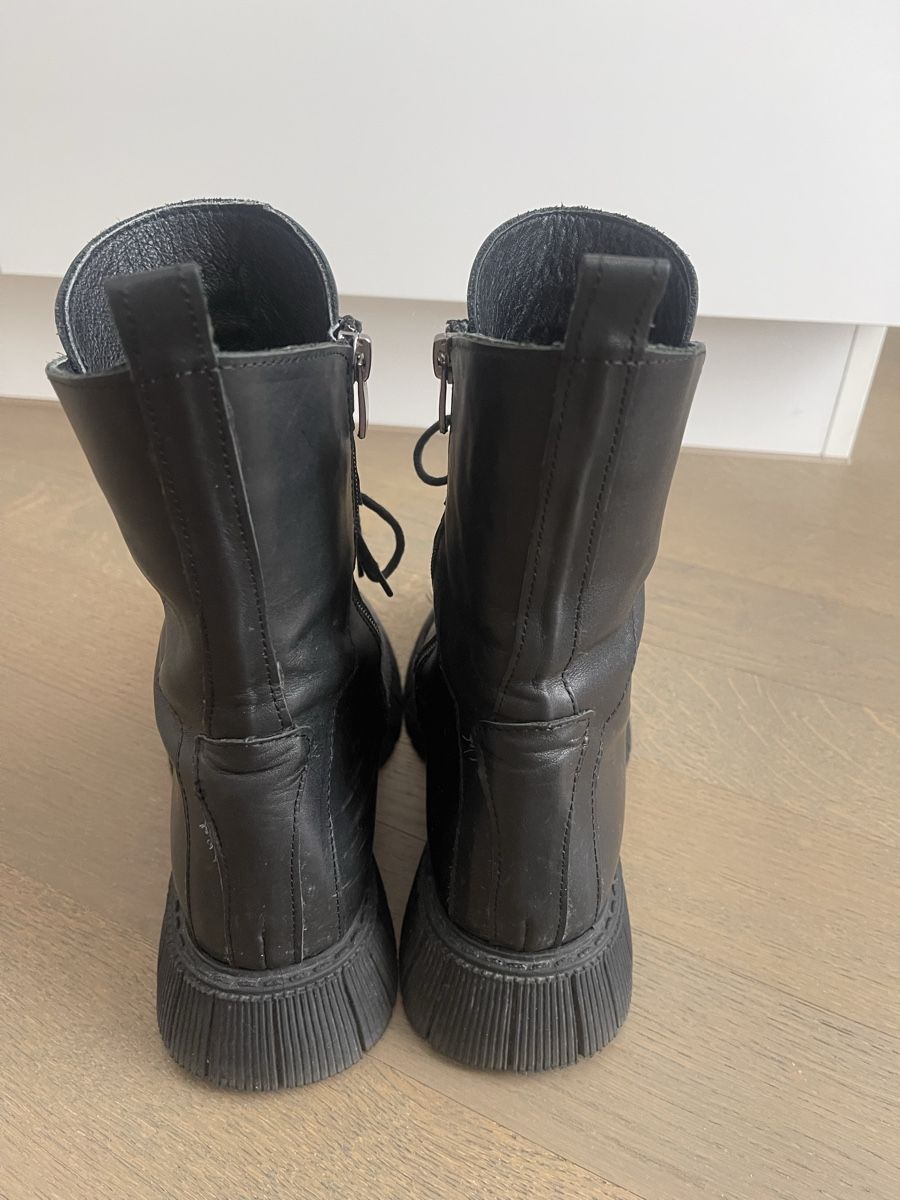 Scarpe da donna: PP Boots Gr.37 Schwarz echtes Leder - gebraucht. Versand 9.- – Usato da Meilen venduto da ana9 2