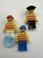 3 Stück Lego Piraten Figuren.