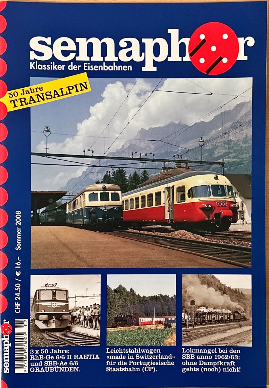 Zeitschriften & Magazine: Semaphor Sommer 2008 – Neu und originalverpackt aus Murgenthal von View