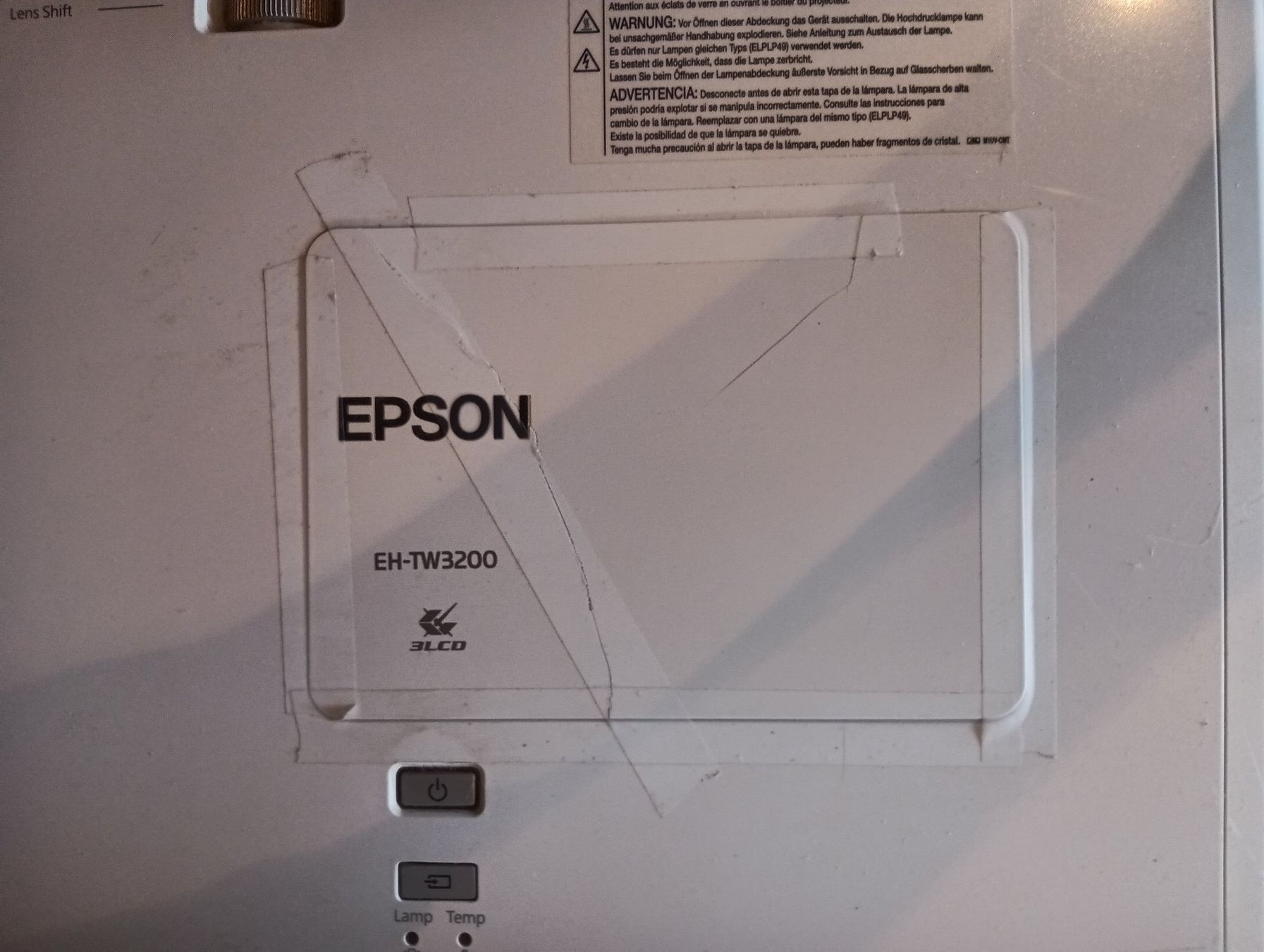 Epson Proiettori: Beamer EPSON EH-TW3200 – Usato da Hinterfultigen venduto da Jhawk 1