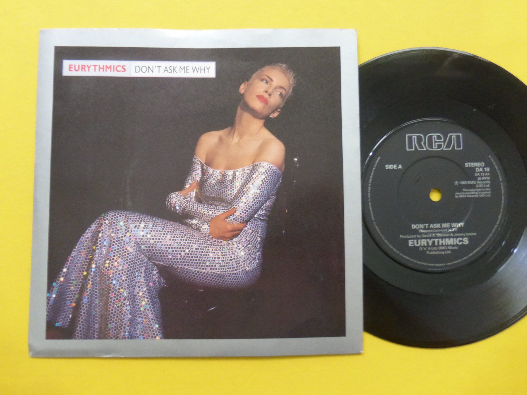 Vinyles: Eurythmics – Don't Ask Me Why – D'occasion à Zürich par Swiss57