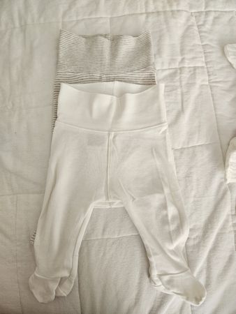 Set of 2 Baby Footed Leggings
