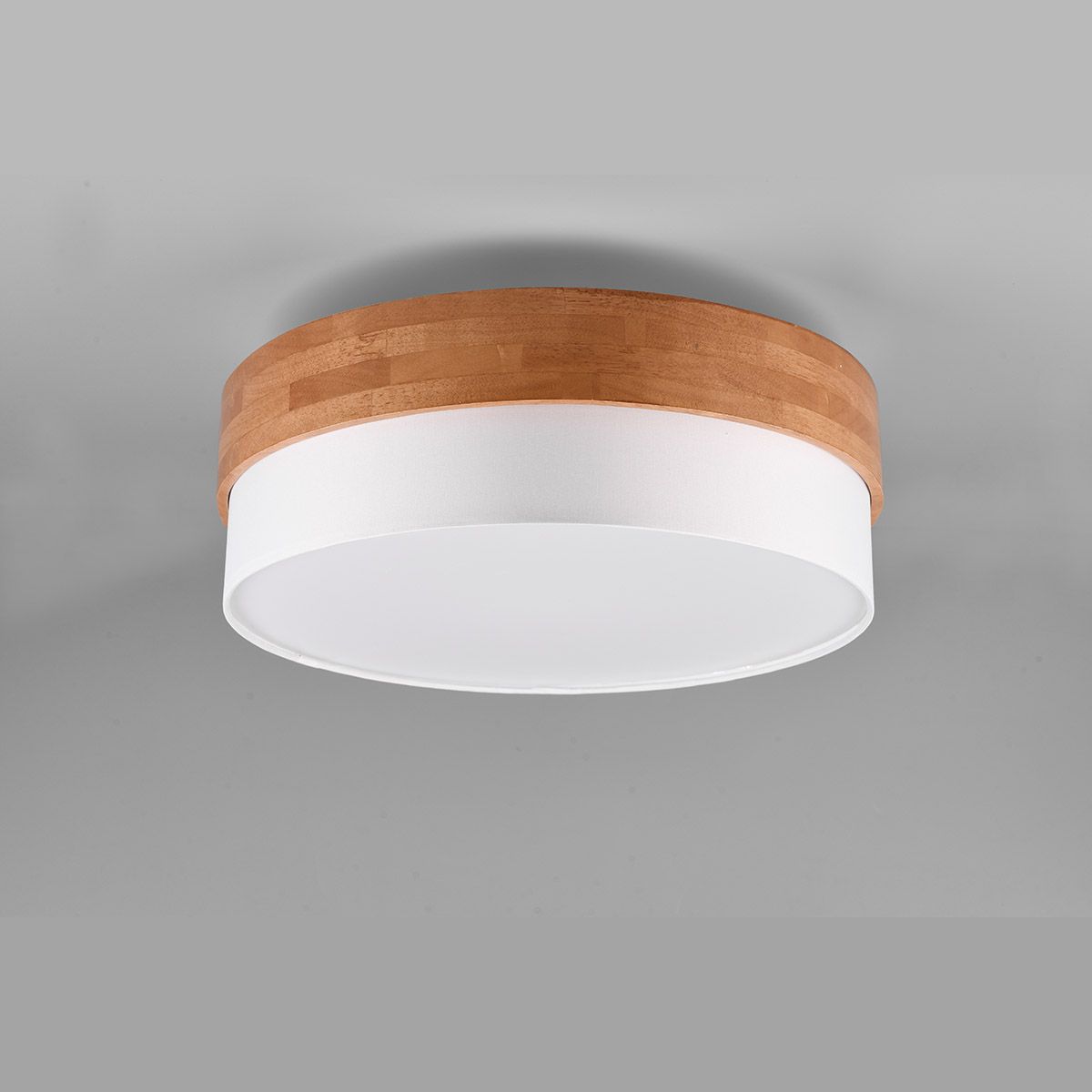 Lampadari & plafoniere: Deckenleuchte, Naturholz, Stoffschirm – Nuovo (secondo la descrizione) da Kreuzlingen venduto da Smart-Light 4