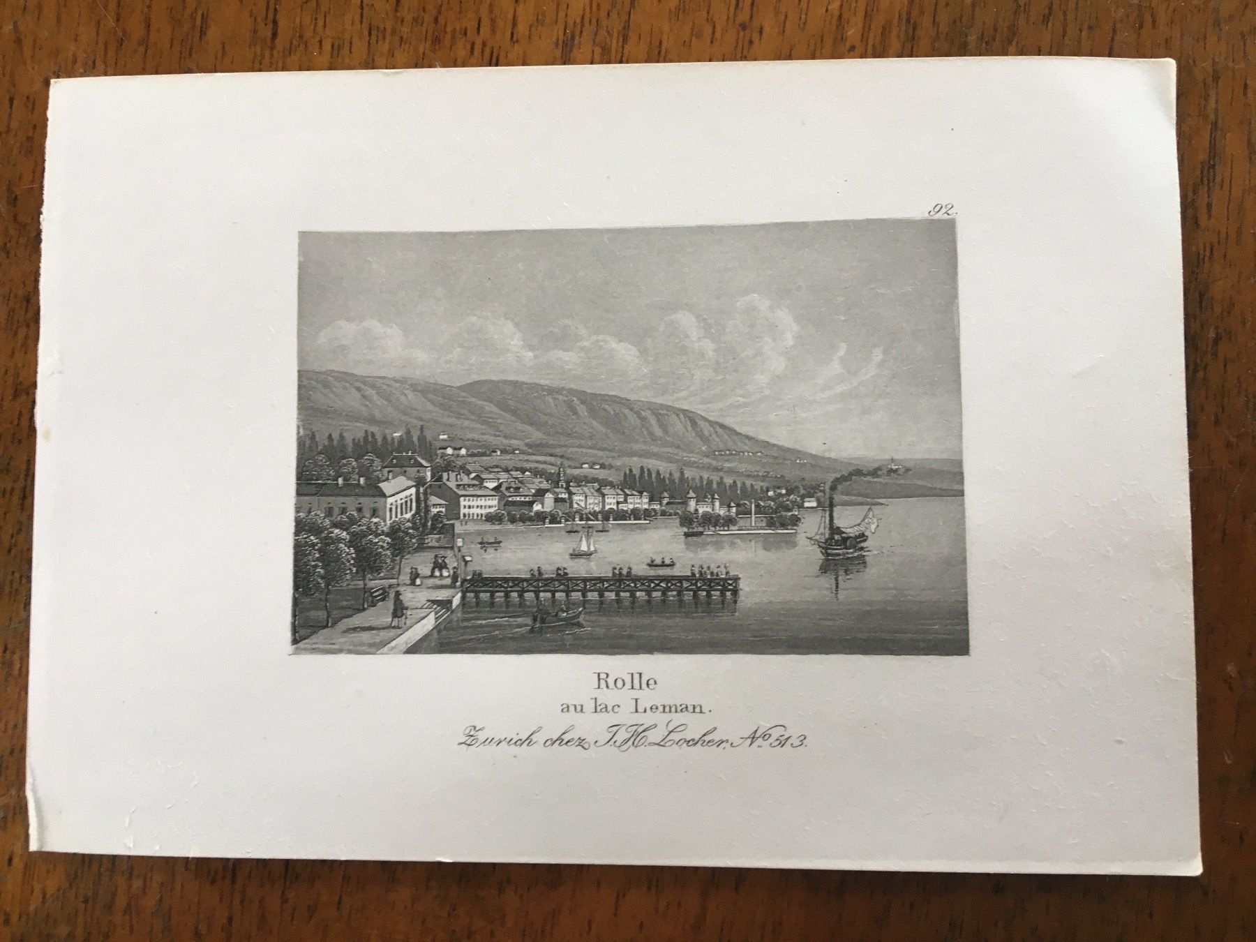 Gravures: ROLLE – D'occasion à Bevaix par bohrap 1