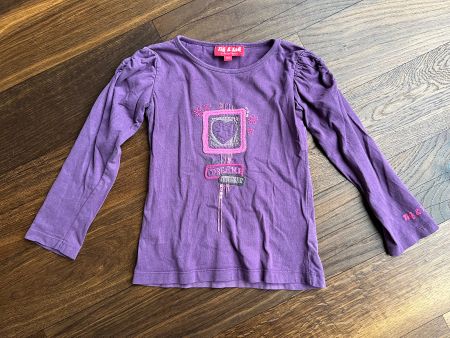 Shirt Langarm für Mädchen Gr. 110