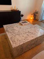 Marmor-Optik Sofa Tisch